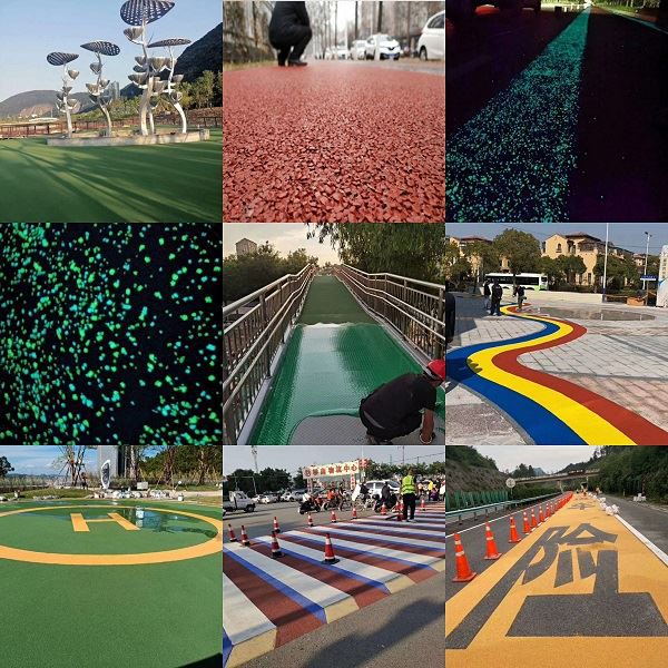 L'adesivo colorato antiscivolo per strada è migliore