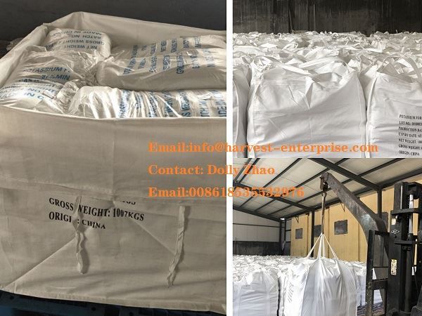 Confezione di formiato di potassio solido